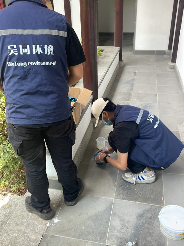 消杀现场