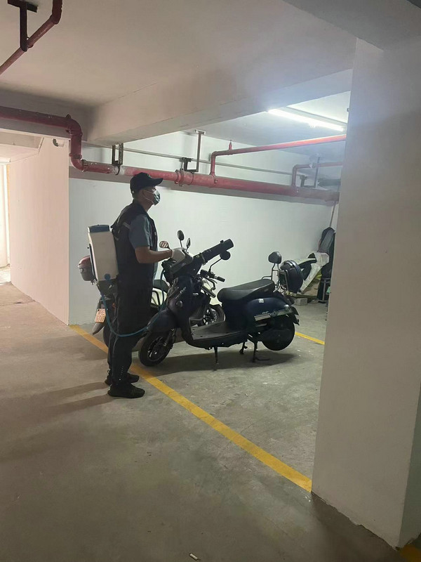消杀现场