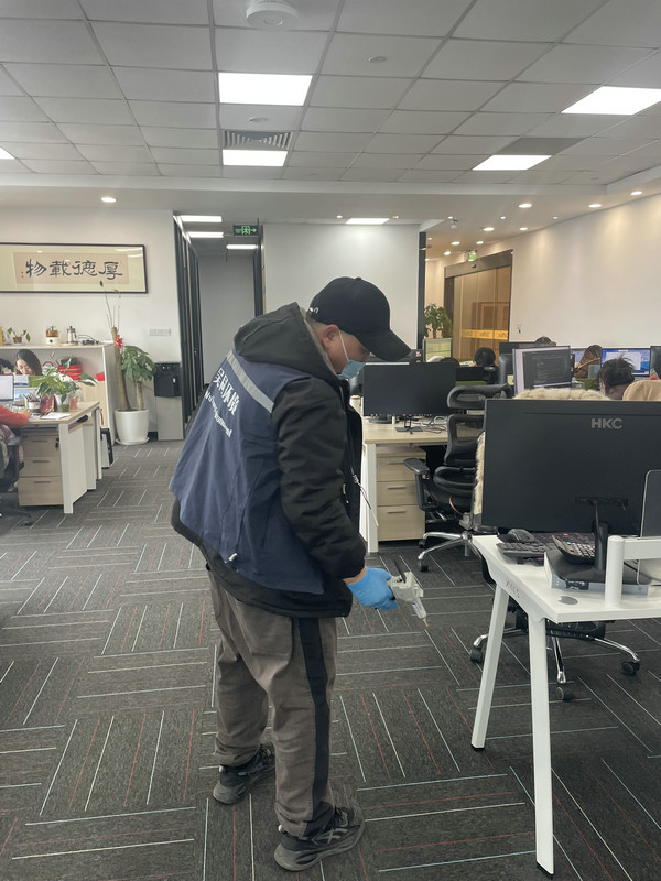 消杀现场