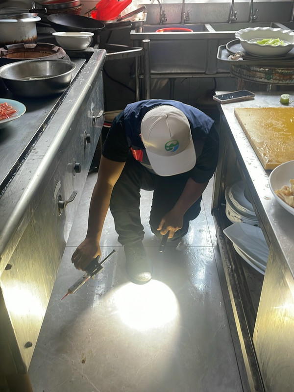 消杀现场