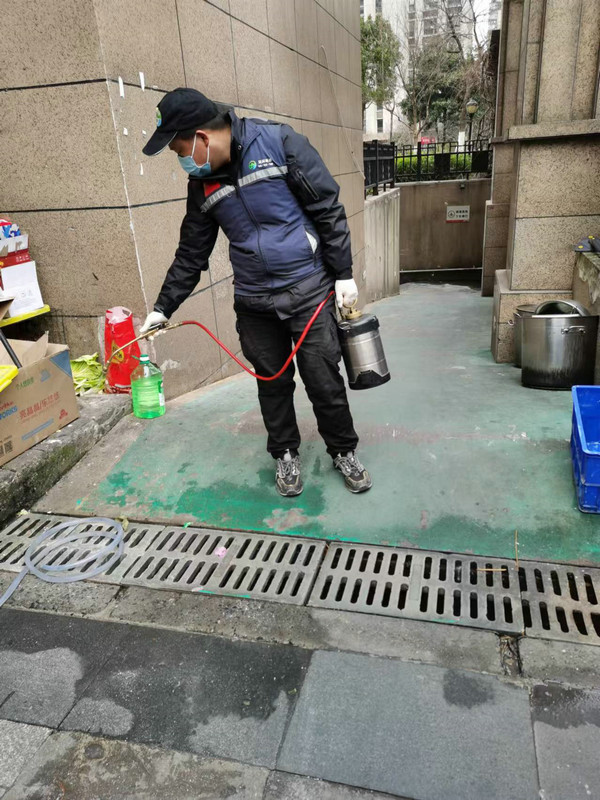 消杀现场