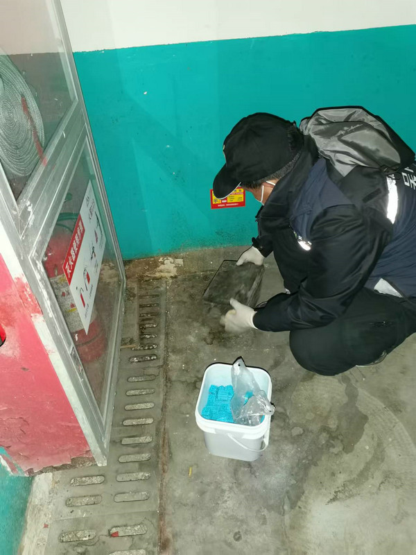 消杀现场